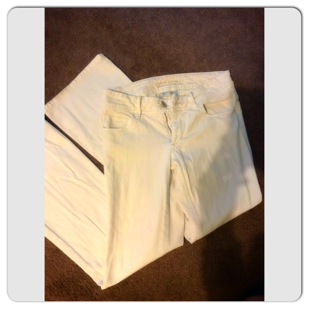 Banana republic flare leg jeans